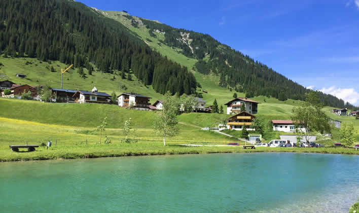 Vakantie in Alpenregion Bludenz aan een meer