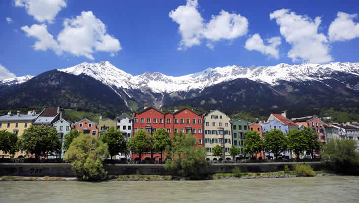 Innsbruck in de zomer
