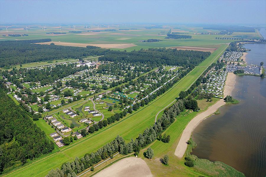 Camping Resort Zuiderzee in Biddinghuizen is een kindvriendelijke camping in Nederland