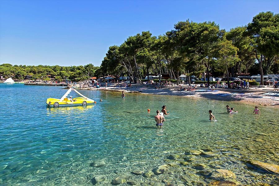 Camping Park Soline bij Biograd na Moru (Zadar)