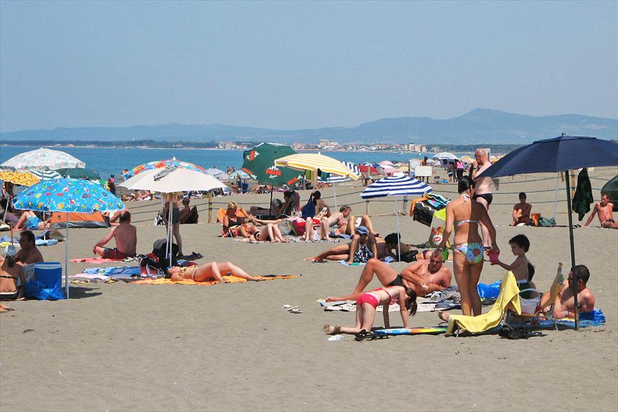 Camping Free Beach bij Marina di Bibbona (Livorno)