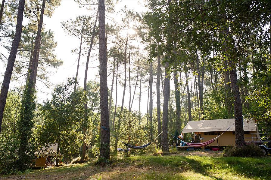 Camping Huttopia Landes Sud bij Saint-Michel-Escalus (Landes)