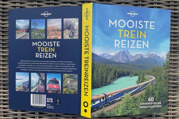 Boek Lonely Planet over treinreizen