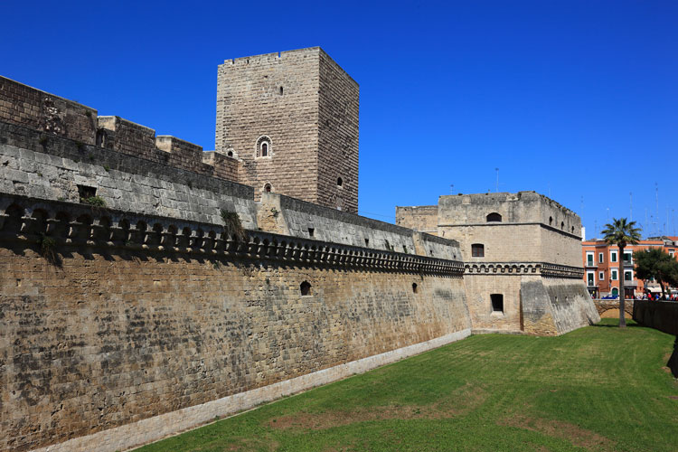 Bezoek aan het kasteel van Bari