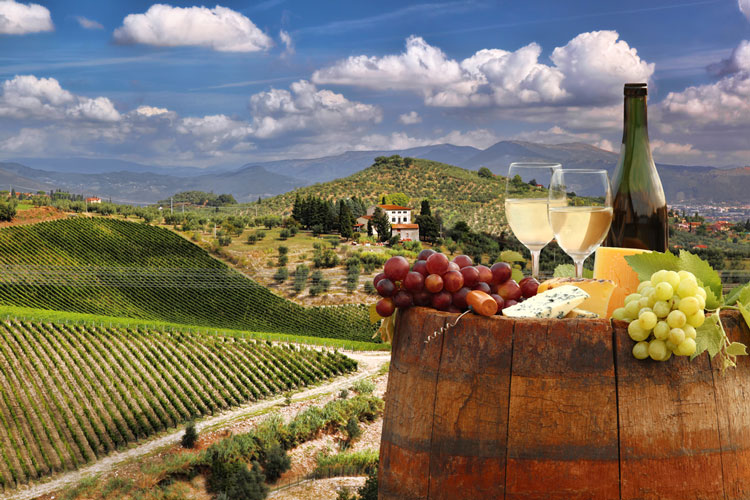 Chianti-wijnstreek Italië