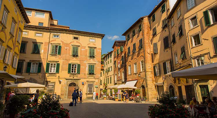 Lucca in Toscane, Italië