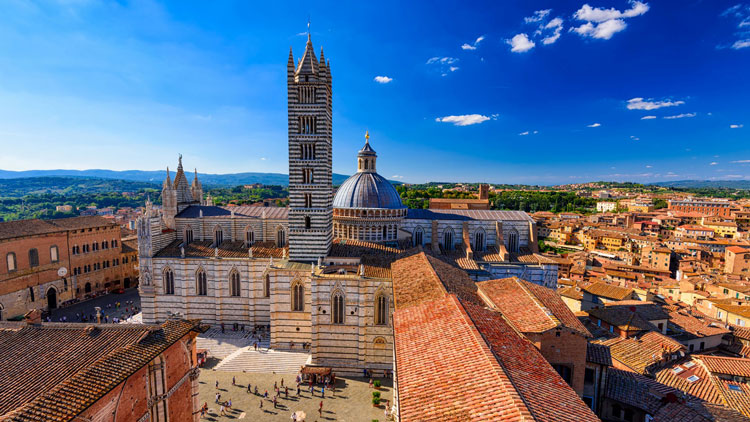 Siena in Italië